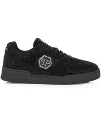 Philipp Plein - Low-Top Sneakers P-Force 78 Strass - Lyst