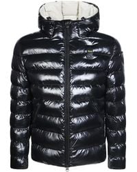 Blauer - Adams Quilted Hooded Jacket - Lyst