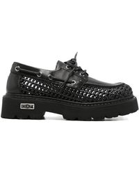 Cult - Lace Up Leather Sneakers - Lyst