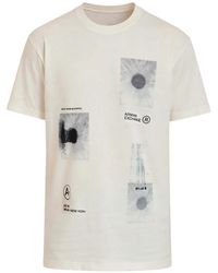 ARMANI EXCHANGE - Graphic-Print Crew-Neck T-Shirt - Lyst