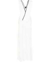 Christopher Esber - Kleid mit tiefem V-Ausschnitt - Lyst