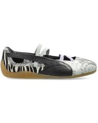 PUMA - Speedcat Ballet Snakeskin-Effect Zebra-Print Sneakers - Lyst