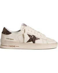 Golden Goose - Stardan Leather Sneakers - Lyst