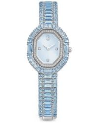 Swarovski - Matrix Crystal-Embellished Octagonal 30Mm Watch - Lyst