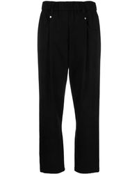 Brunello Cucinelli - Cropped Straight-Leg Trousers - Lyst