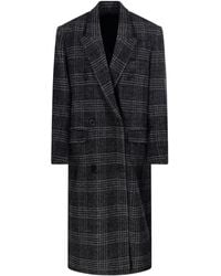 Isabel Marant - Lexana チェック ダブルコート - Lyst
