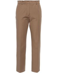 JOSEPH - Toile Coleman Cropped Trousers - Lyst