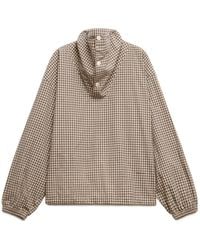 Marni - Checked Funnel-Neck Shirt - Lyst