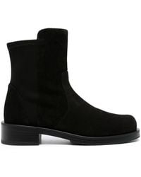 Stuart Weitzman - 5050 Suede Ankle Boots - Lyst