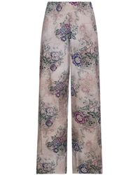 Pierre Louis Mascia - Adanastr Floral Wide-Leg Trousers - Lyst