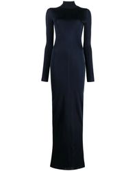 Saint Laurent - Knit Long Dress - Lyst