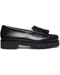 G.H. Bass & Co. - Weejuns 90S Esther Kiltie Tassel Loafers - Lyst