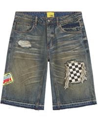DIET STARTS MONDAY - Venice Distressed Denim Shorts - Lyst