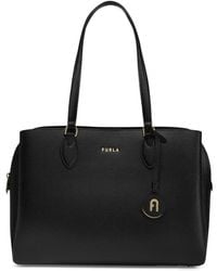 Furla - Large Minerva Arch-Logo Tote Bag - Lyst
