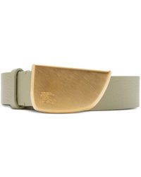 Burberry - Shield Leather Belt - Lyst