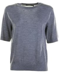 Seventy - Top con cuello redondo - Lyst