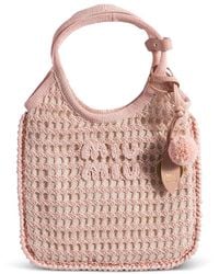 Miu Miu - Ivy Raffia Crochet Handbag - Lyst
