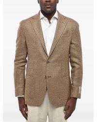 Corneliani - Houndstooth Single-Breasted Blazer - Lyst