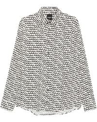 Patrizia Pepe - Blouse À Imprimé Peau De Serpent - Lyst