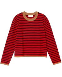 Xirena - Maxwell Striped Round-Neck Sweater - Lyst
