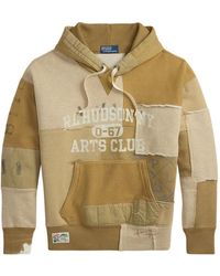 Polo Ralph Lauren - Patchwork-Design Hoodie - Lyst