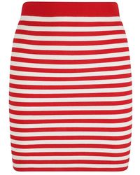 Max Mara - Gestreepte Mini-Rok - Lyst