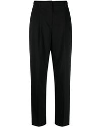 Tory Burch - Pleat-detail Wool Tailored Trousers - Lyst