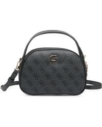 Guess - Coleen Monogram-Print Logo-Plaque Tote Bag - Lyst