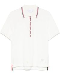 Thom Browne - Polo con detalle de rayas RWB - Lyst