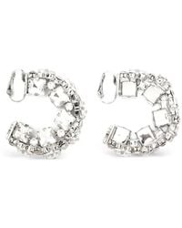 Patrizia Pepe - Boucles D'Oreille À Ornements En Cristal - Lyst
