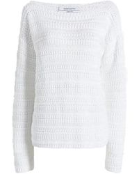 Another Tomorrow - Texturierter Oversized-Pullover - Lyst