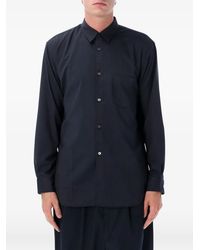 Comme des Garçons - Chemise Arlo À Fines Rayures Et Poche De Poitrine - Lyst