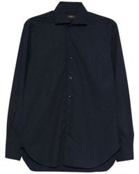 Barba Napoli - Overhemd Met Patroon - Lyst