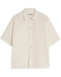 Jil Sander - Boxy-Fit Short-Sleeve Shirt - Lyst