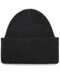 Destin - Bonnet En Maille À Design Nervuré - Lyst