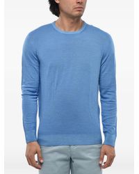 Corneliani - Virgin Wool Crew-Neck Sweater - Lyst