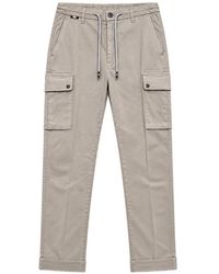 Mason's - Drawstring-Waist Cargo Pants - Lyst