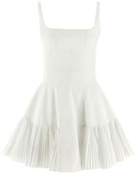 Giovanni bedin - Square-Neck Mini Dress - Lyst