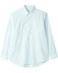 MAN ON THE BOON. - Button-Up Overhemd Met Lange Mouwen - Lyst