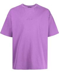 FIVE CM - Logo-Embroidered Crew-Neck T-Shirt - Lyst