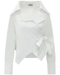 BALOSSA - Nora Wikkelblouse - Lyst