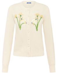 LEO LIN - Claire Sequin-Detailed Cardigan - Lyst