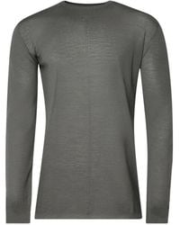 Rick Owens - Level Long-Sleeve T-Shirt - Lyst