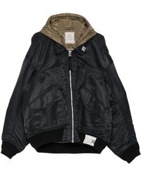 Maison Mihara Yasuhiro - Layered-Hood Bomber Jacket - Lyst