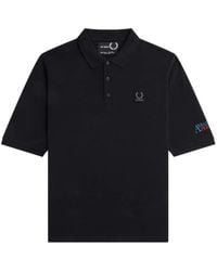 Fred Perry - Logo-Embroidered Cotton Polo Shirt - Lyst