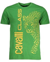 Roberto Cavalli - T-Shirt À Limprimé Léopard - Lyst