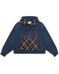 A Bathing Ape - Plaid Appliqué Hoodie - Lyst