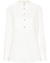 Chloé - Camicia Con Bottoni Scolpiti - Lyst