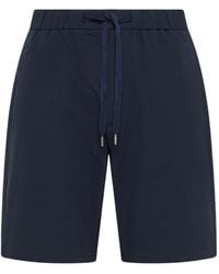 Sun 68 - Textured Drawstring Shorts - Lyst