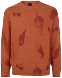 Paul Smith - Pullover Mit Print - Lyst